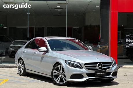 Silver 2018 Mercedes-Benz C200 Sedan