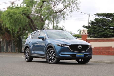 Blue 2018 Mazda CX-5 Wagon Maxx (4X4)