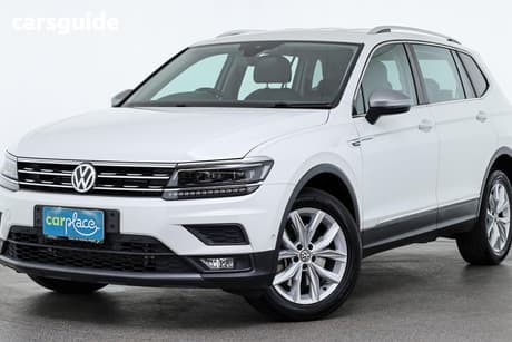 White 2019 Volkswagen Tiguan Wagon Allspace 132 Tsi Comfortline