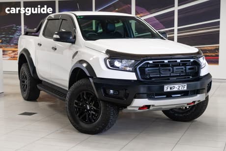 White 2022 Ford Ranger Double Cab Pick Up Raptor X 2.0 (4X4)
