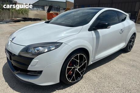 White 2011 Renault Megane Coupe Rs 250 Monaco Gp