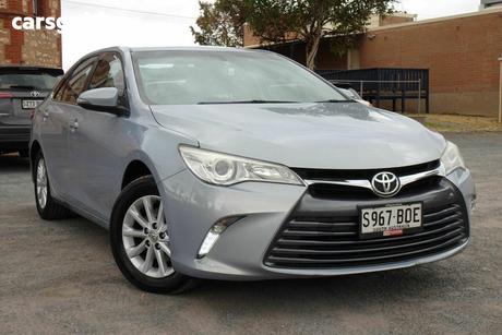 Blue 2015 Toyota Camry Sedan Altise