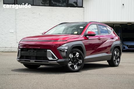Red 2025 Hyundai Kona Wagon Premium