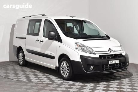 White 2009 Citroen Dispatch Van Swb