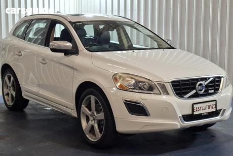 White 2012 Volvo XC60 Wagon T6 R-Design