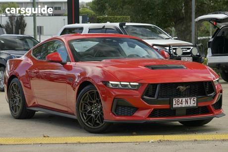 Red 2024 Ford Mustang Fastback Gt 5.0 V8