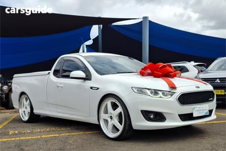 White 2016 Ford Falcon Ute Ute Tray XR6 R