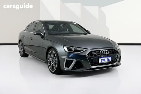 Grey 2021 Audi A4 Sedan 45 Tfsi Quattro S Line Mhev