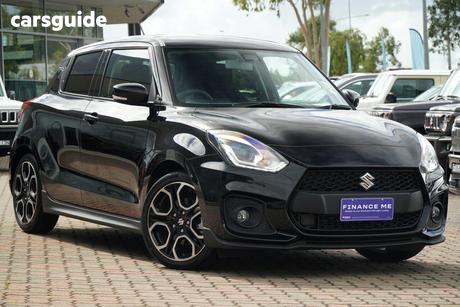 Black 2024 Suzuki Swift Hatchback Sport Turbo (Qld)