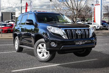 Black 2016 Toyota Landcruiser Prado Wagon Gxl (4X4)
