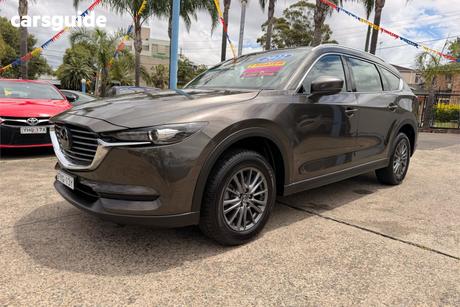 Grey 2022 Mazda CX-8 Wagon Sport (Fwd)