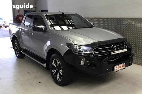 Silver 2022 Mazda BT-50 Dual Cab Pick-up Gt (4X4)