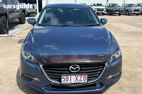 Blue 2018 Mazda 3 Sedan Maxx Sport