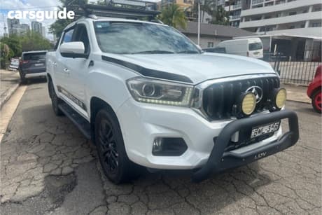 White 2019 LDV T60 Double Cab Utility Trailrider (4X4)