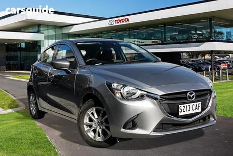 Silver 2019 Mazda 2 Hatchback Maxx (5Yr)