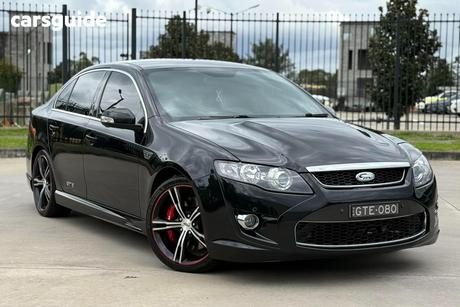 Black 2012 FPV FALCON Sedan GT-E FG MK2 5.0SC
