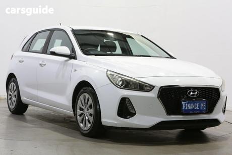 White 2018 Hyundai I30 Hatchback Go 1.6 Crdi