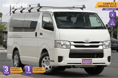 White 2016 Toyota HiAce Commercial DX (CAMPER KIT)