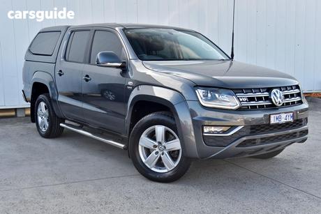 Grey 2018 Volkswagen Amarok Dual Cab Utility V6 Tdi 550 Highline