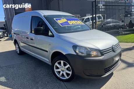 Silver 2010 Volkswagen Caddy Van Maxi Tdi250