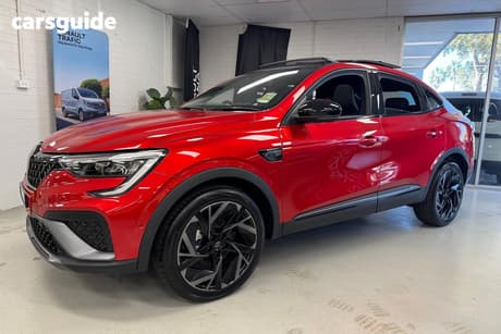 Red 2024 Renault Arkana Coupe Espirit Alpine