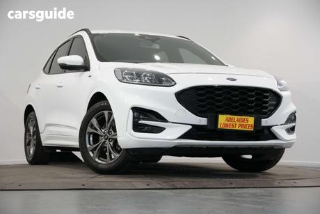White 2022 Ford Escape Wagon St-Line (Fwd)