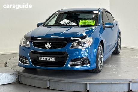 Blue 2014 Holden Commodore Sedan Ss-V