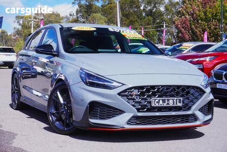 Grey 2021 Hyundai I30 Hatchback N Premium