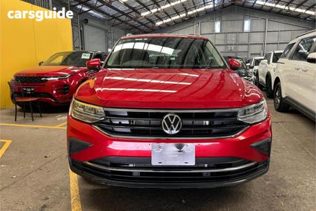 Red 2023 Volkswagen Tiguan Wagon 110Tsi Life