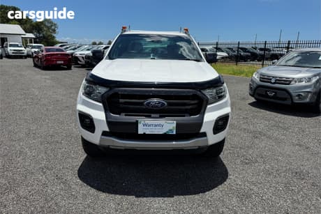 White 2022 Ford Ranger Double Cab Pick Up Wildtrak 2.0 (4X4)