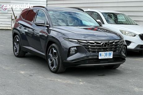 Grey 2022 Hyundai Tucson Wagon Highlander (Awd)