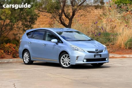 Blue 2012 Toyota Prius Hatchback Hybrid