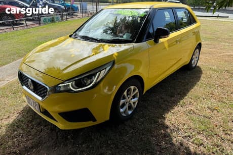 Yellow 2020 MG MG3 Hatchback Core