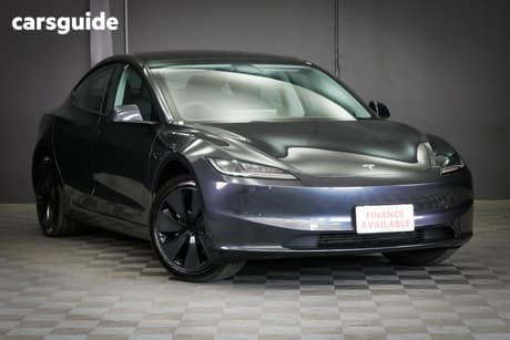 Grey 2024 Tesla Model 3 Sedan Rear-Wheel Drive