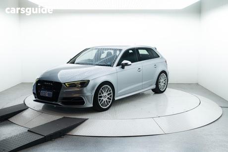 Grey 2014 Audi S3 Hatchback Sportback 2.0 Tfsi Quattro