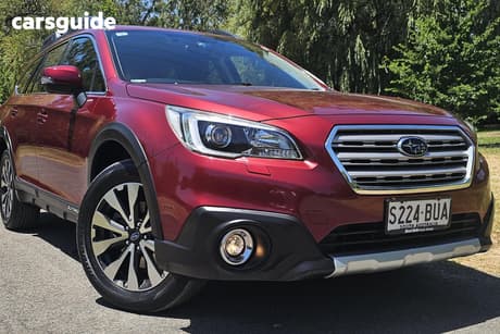 Red 2016 Subaru Outback Wagon 2.5I Premium