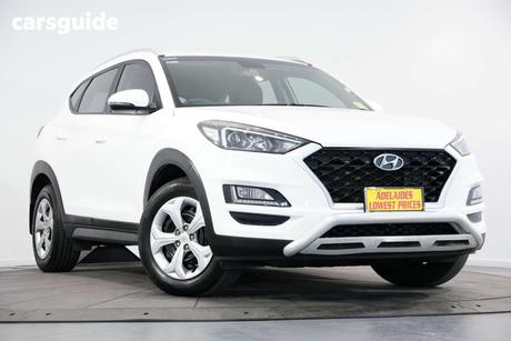 White 2018 Hyundai Tucson Wagon Go Crdi (Awd)