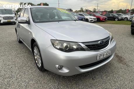 Silver 2007 Subaru Impreza Hatchback Rx (Awd)