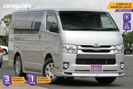 Silver 2018 Toyota HiAce Commercial DX (CAMPER KIT)