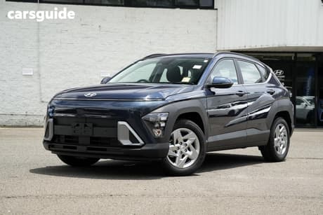 Blue 2025 Hyundai Kona Wagon Hybrid