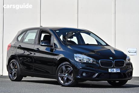 Black 2014 BMW 218D Wagon Active Tourer Sport Line