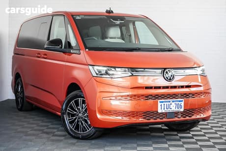 Orange 2025 Volkswagen Multivan Wagon Life Lwb Tdi360