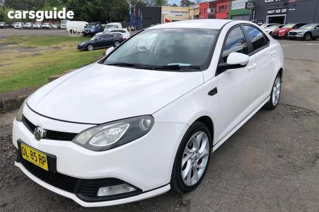 White 2016 MG Mg6 Plus Sedan