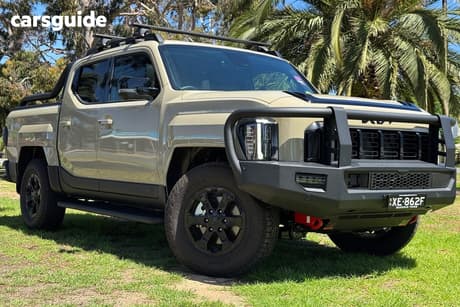 Beige 2025 Kia Tasman Double Cab Pick Up X-Pro (4X4) (0.9T) Bdy Fender