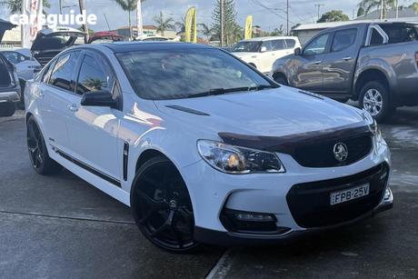 White 2016 Holden Commodore Sedan Ss Black Pack