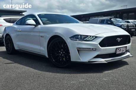 White 2018 Ford Mustang Coupe Fastback Gt 5.0 V8