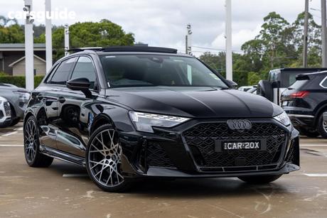 Black 2025 Audi RS 3 Sedan 2.5 Tfsi S Tronic
