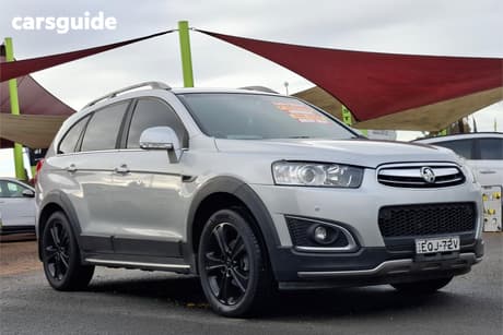 Silver 2014 Holden Captiva Wagon 7 Ltz (4X4)