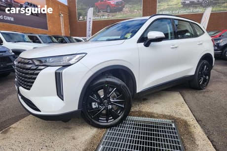 White 2025 GWM Haval H6 Wagon Lux Hybrid