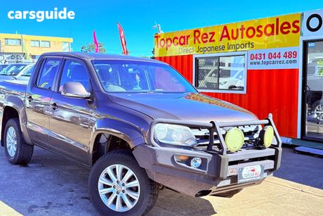 Bronze 2011 Volkswagen Amarok Dual Cab Utility Tdi400 Highline (4X4)